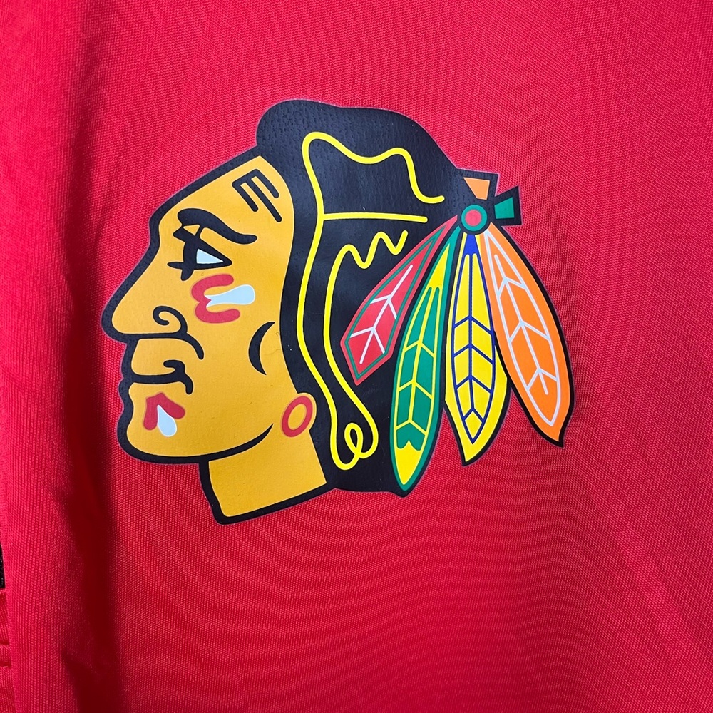 Chicago Blackhawks Fanatics Lightweight Quarter Zip - Picture 4 of 5
